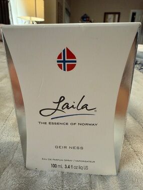 Laila The Essence of Norway Eau de Parfum - White & Silver Box